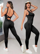 Macacão Fitness Seamless Feminino | Yoga, Academia e Treino | Conforto e Alta Elasticidade