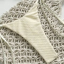 Biquíni MODX Bandeau Crochet| Sofisticação Natural