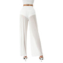 Calça de Praia Feminina Wide Leg | Cintura Alta