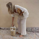 Conjunto Tricô Brisa do Mar