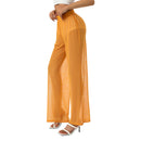 Calça de Praia Feminina Wide Leg | Cintura Alta