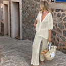 Conjunto Tricô Brisa do Mar