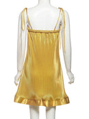 Vestido Maré Leve – Drapeado de Verão