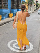 Vestido Saída de Praia Longo EDOLYNSA – Leve e Sofisticado