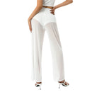 Calça de Praia Feminina Wide Leg | Cintura Alta