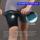 Joelheira/Protetor de Coxa com Compressão VBOSI – Suporte Esportivo Respirável para Ciclismo, Academia e Corrida