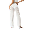 Calça de Praia Feminina Wide Leg | Cintura Alta