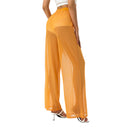 Calça de Praia Feminina Wide Leg | Cintura Alta