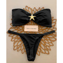 Biquíni Laço Pop – Conjunto 2 Peças Colorido com Bojo e Detalhe em Laço