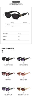 Óculos de Sol Feminino MERCELYN | Fashion Casual