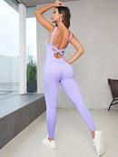 Macacão Fitness Seamless Feminino | Yoga, Academia e Treino | Conforto e Alta Elasticidade