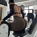 Legging Feminina Seamless de Yoga – Cintura Alta, Compressão e Conforto Total