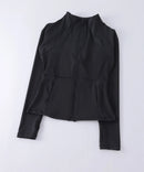 Jaqueta Esportiva Feminina Ajustada para Corrida | Leve, Confortável e Respirável