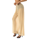 Calça de Praia Feminina Wide Leg | Cintura Alta