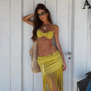 Conjunto Biquíni + Saída de Praia |Estilo e Atitude